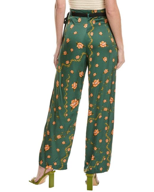 Agua Bendita Green Esoterico Trouser
