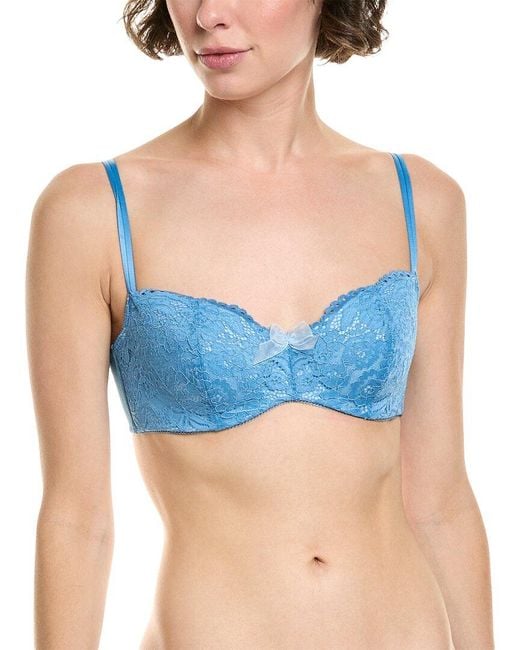 B.tempt'd Blue By Wacoal Ciao Bella Contour Bra
