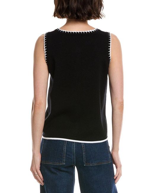 Metric Knits Black Sweater
