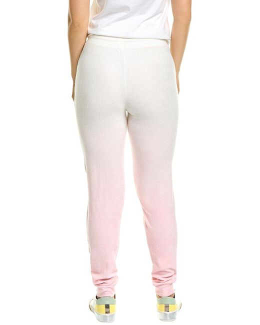 Majestic Pink Filatures Terry Ombre Drawstring Pant