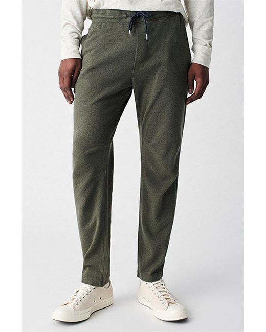 Faherty Brand Gray Knit Alpine Pant for men