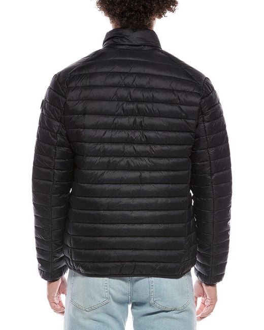 Save The Duck Black Alessandro Puffer Jacket for men