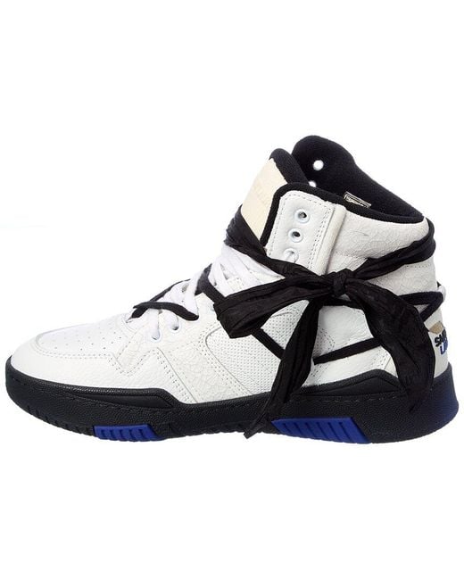Saint Laurent White Cure Leather Sneaker for men