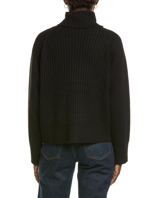 Michael Stars Black Storm Turtleneck Pullover