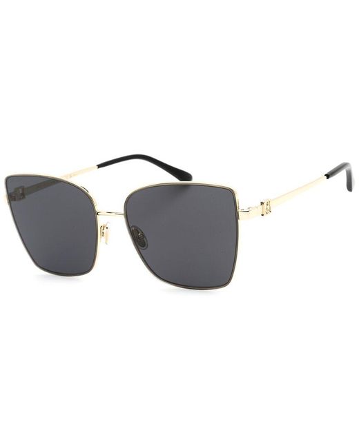 Jimmy Choo Black Vella/s 59mm Sunglasses