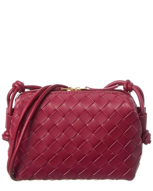 Tiffany & Fred Paris Red Soft Leather Crossbody