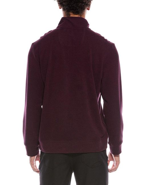 Tommy Bahama Purple Camano Point 1/2-Zip Pullover for men
