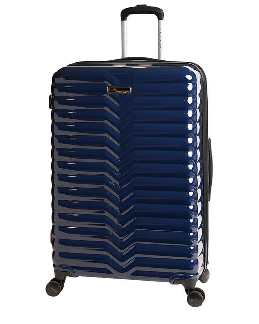 Vince Camuto Blue Avery Expandable Luggage Set