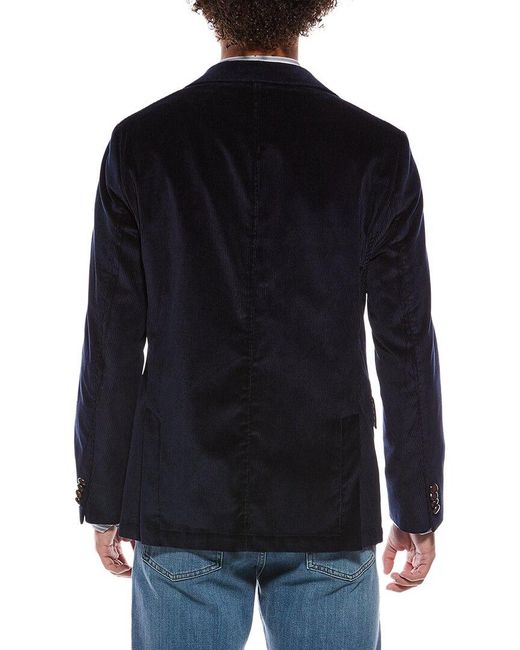 J.McLaughlin Black Suffolk Jacket for men