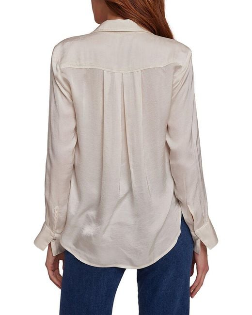 Bella Dahl Gray Button Down Shirt