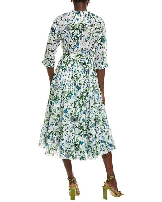 Samantha Sung Green Eden Maxi Dress