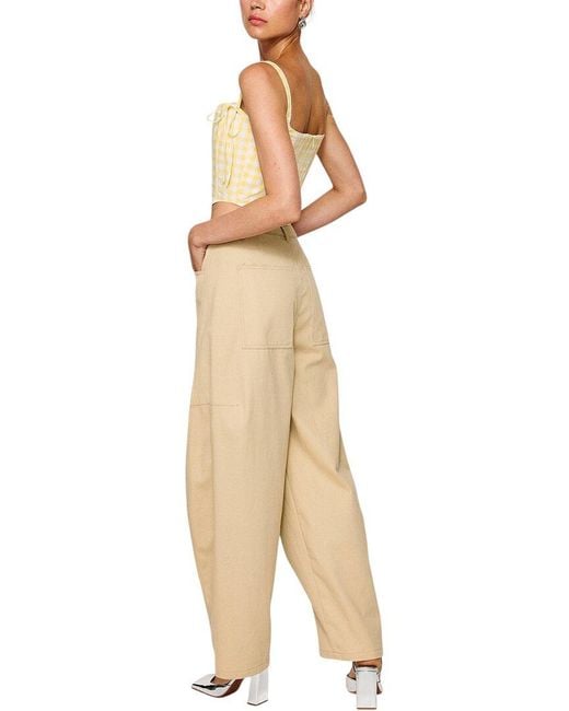 Line & Dot Natural Junie Corset Top