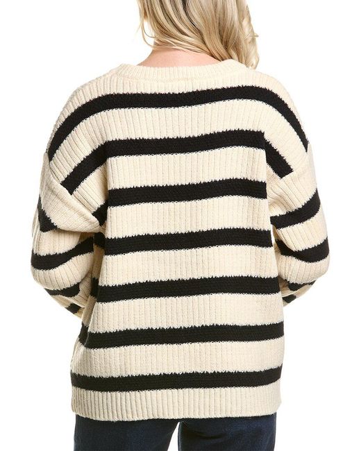 Femme Society Natural Dropped-Shoulder Sweater