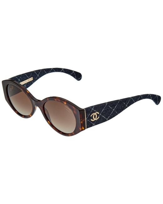 Chanel Women's Ch5405 53mm Polarized Sunglasses Lyst