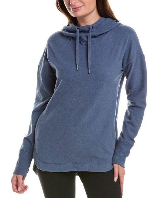 Sweaty Betty Pull doux à demi-fermeture éclair pour femme Sable, Gris glacier chiné, T- Petit