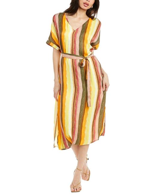 ANNA KAY Andy Midi Dress in Yellow | Lyst