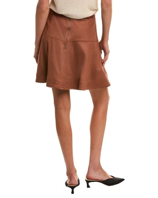 Stellah Orange Skirt