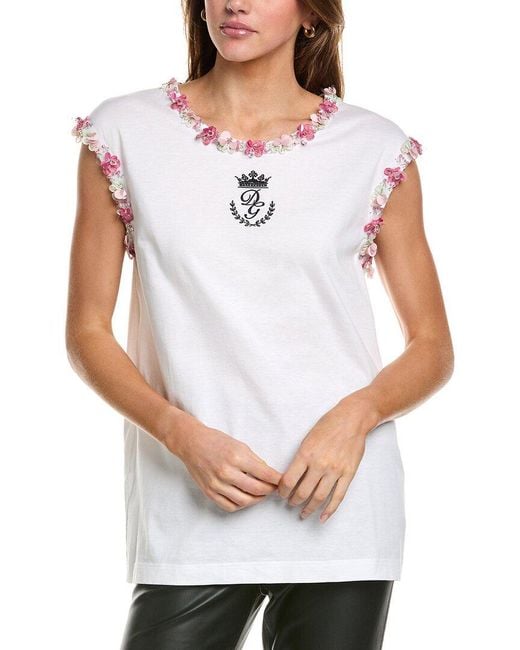 Dolce & Gabbana White T-Shirt