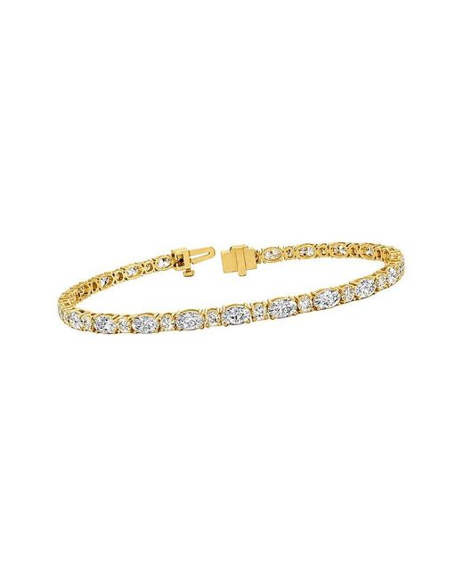 Lab Grown Diamonds White 14K.85 Ct. Tw. Lab-Grown Diamond Tennis Bracelet