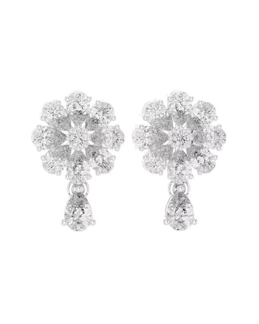 VOWE White 14K 2.00 Ct. Tw. Lab-Grown Diamond Earrings