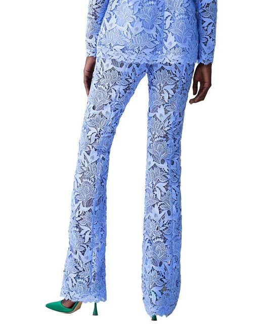 Carolina Herrera Blue Kenny Bootcut Pant