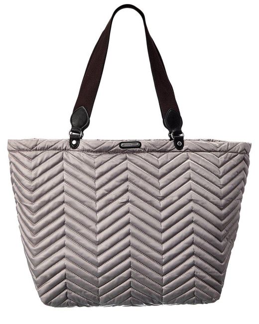 Rebecca Minkoff Gray Sienna Quilted Tote