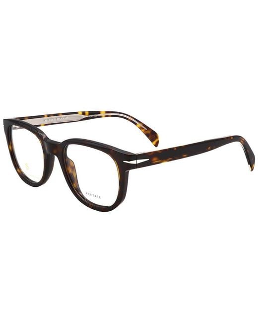 David Beckham Brown 50Mm Optical Frames