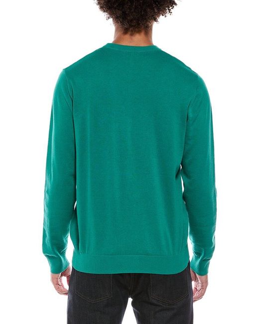 Gas Green Crewneck Sweater for men