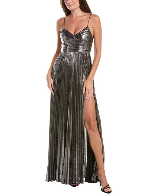 retroféte Gray Cherith Dress