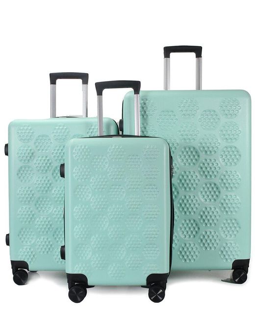 Izod Golf Designer 3pc Expandable Luggage Set in Green | Lyst Canada