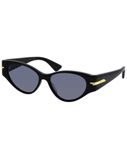 Bottega Veneta Blue Bv1002s 55mm Sunglasses