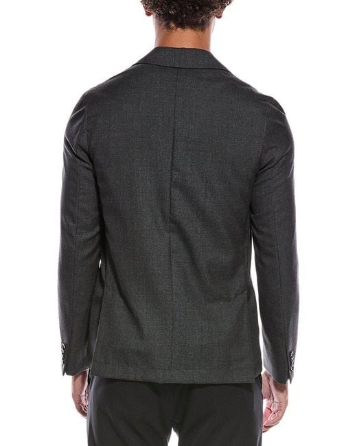 Officine Generale Gray Fresco Wool Jacket for men