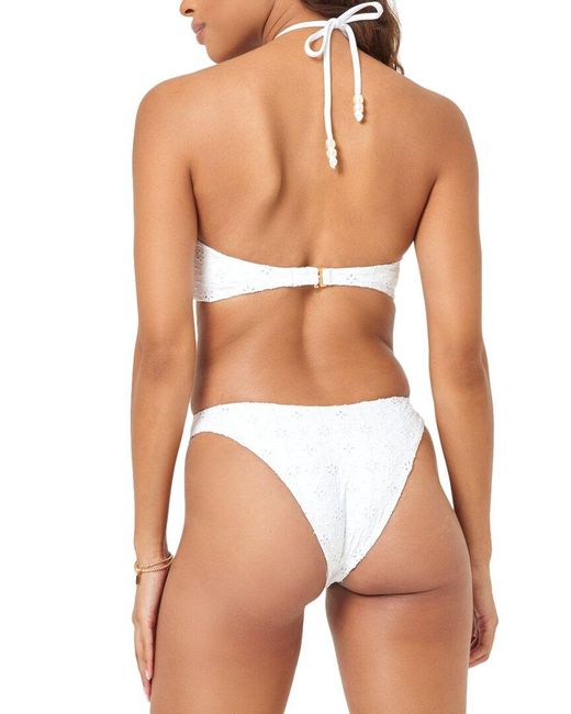 LSPACE White Marina Bitsy One-Piece