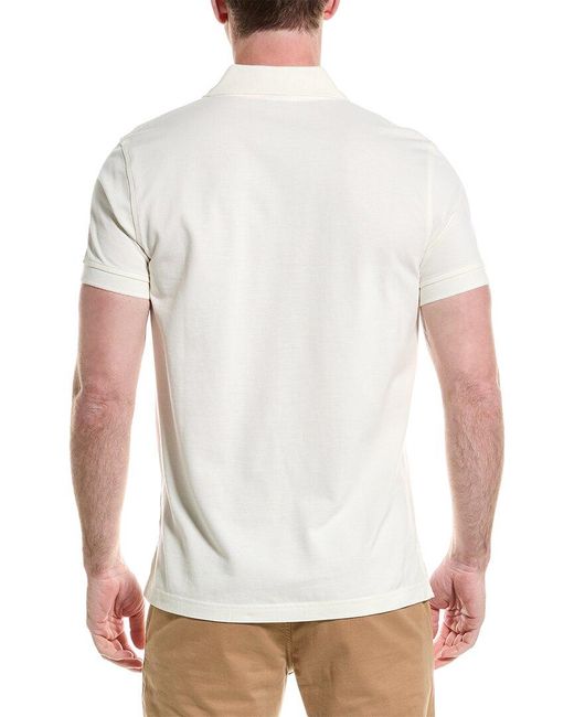 Brooks Brothers White Slim Fit Polo Shirt for men