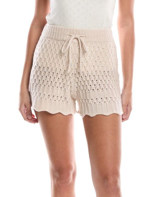 No Name White Noname Ruth Cashmere Short