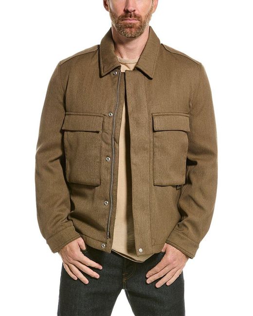 AllSaints Brown Myers Jacket for men
