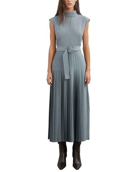 Reiss Blue Ania Dress