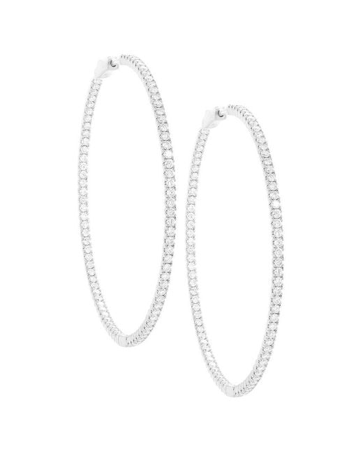 Diana M Multicolor Fine Jewelry 14k 3.00 Ct. Tw. Diamond Earrings