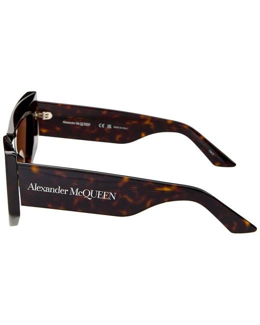 McQueen Brown 53Mm Sunglasses