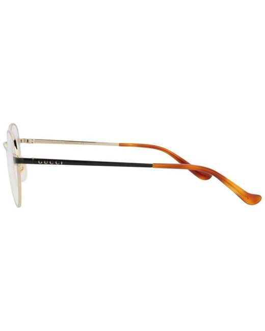 Gucci White 47Mm Optical Frames