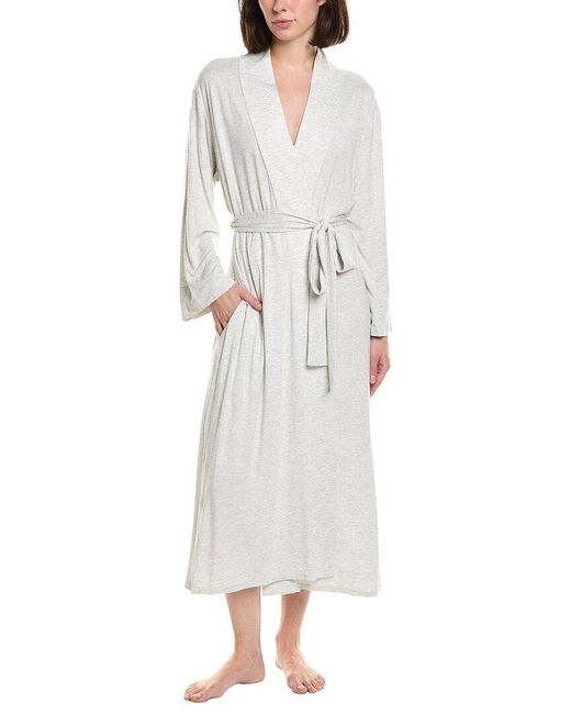 Natori White Feathers Essentials Robe
