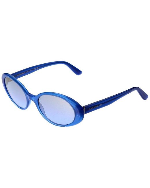 Dolce & Gabbana Blue 52mm Sunglasses