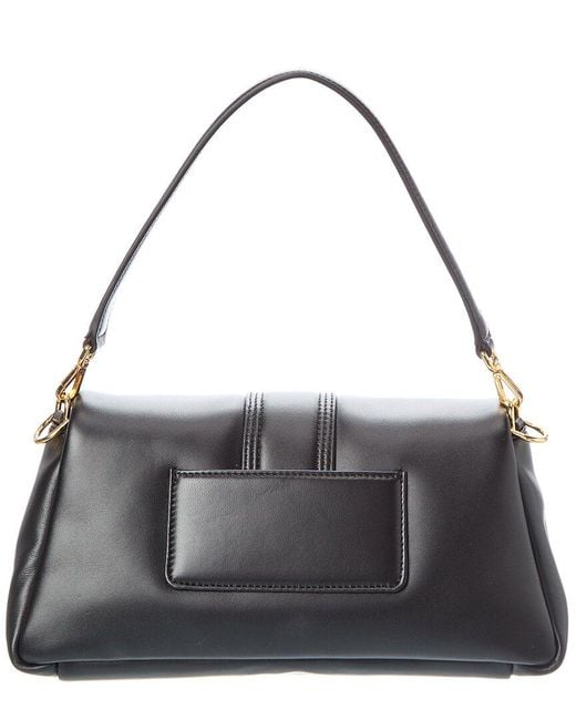 Jacquemus Gray Le Bambinou Leather Shoulder Bag