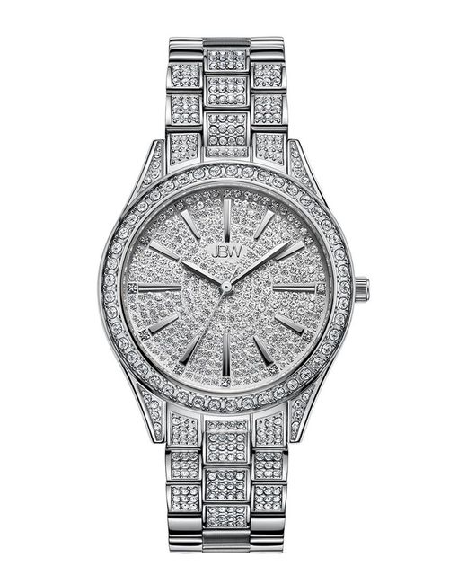JBW Gray Cristal 34 Diamond Watch