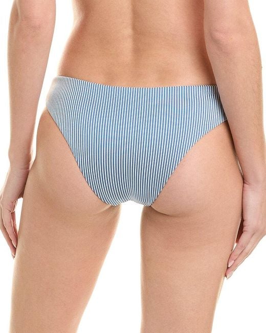 Onia Blue Daisy Bikini Bottom