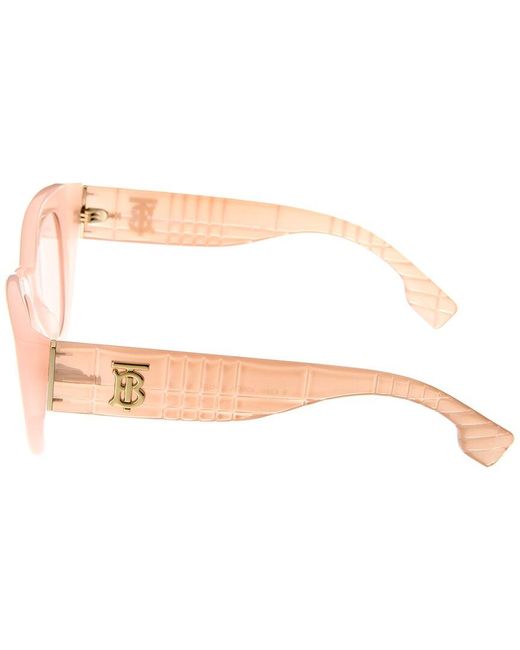 Burberry White Meadow 47mm Sunglasses