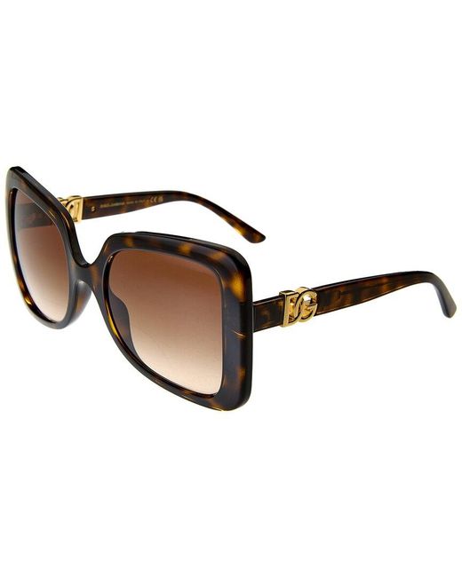 Dolce & Gabbana Brown Unisex Dg6193u 56mm Sunglasses