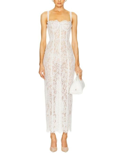 Dino Tabucci White Maxi Dress