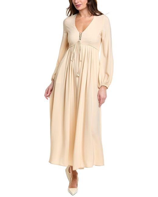 Weekend by Maxmara Natural Guelfi Maxi Dress