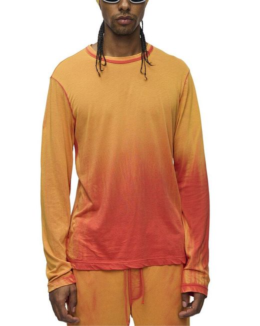 Cotton Citizen Orange Prince Long Sleeve Shirt for men